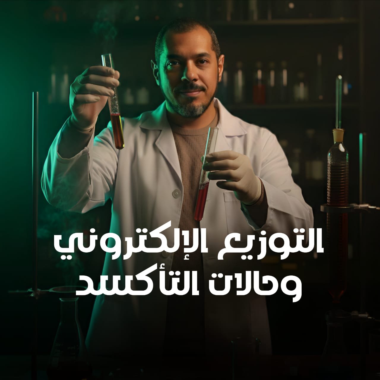 التوزيع الالكتروني وحالات التأكسد